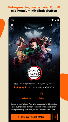 Crunchyroll: Anime-Streaming screenshot 3