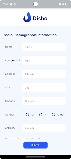 Android application DishaX screenshort