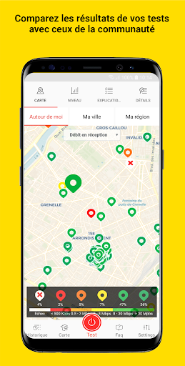 DébiTest : testeur de connexio Screen 3