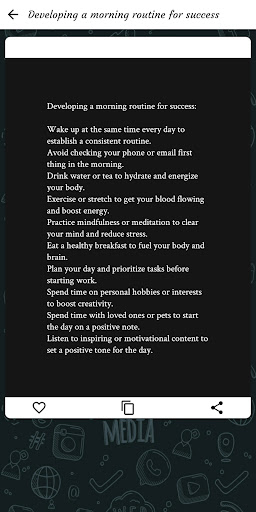 Productivity Tips Screen 2