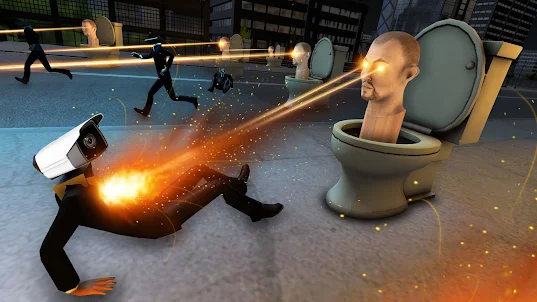 Skibidi War Toilet Game