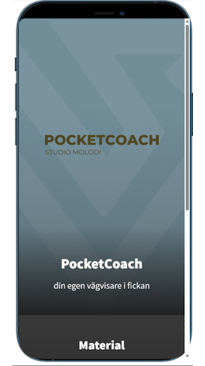 Android application pocketcoach screenshort