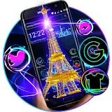 Paris Night Launcher Theme icon
