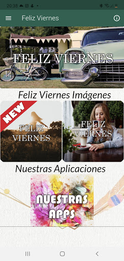 Android application Es viernes fin de semana screenshort