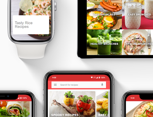 Lunch recipes app Screen 2