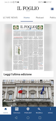 Android application Il Foglio screenshort