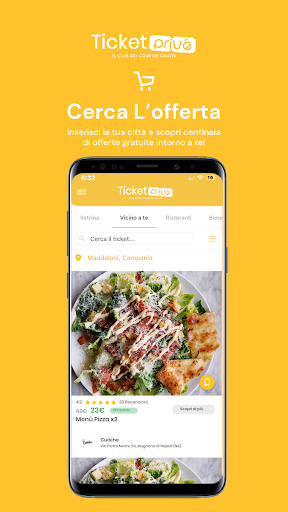 Android application Ticketprivé screenshort