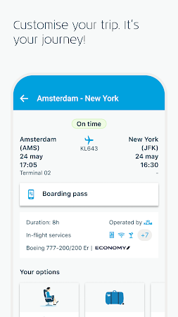 Game screenshot KLM - Book a flight apk download