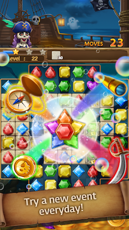 Game screenshot Jewels Ghost Ship: jewel games hack