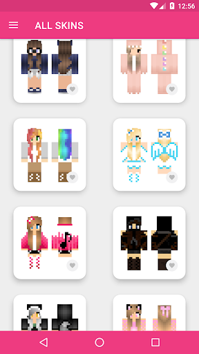 Girls Skins for Minecraft PE 3.4.3 Screenshots 16