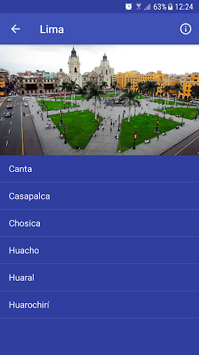 Meteorología Perú Screen 2