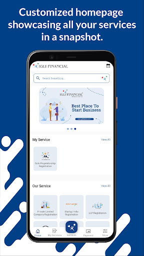 Android application IGLI FINANCIAL screenshort