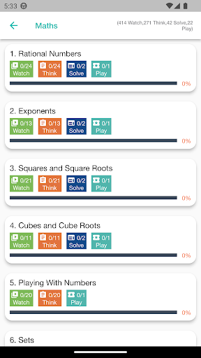 Carmel Learning App Screen 3