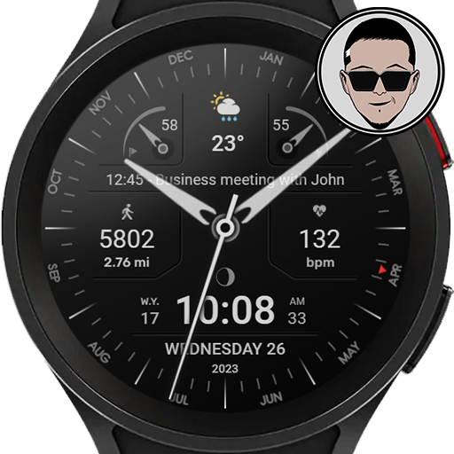 WFP 311 Modern watch face Apps on Google Play