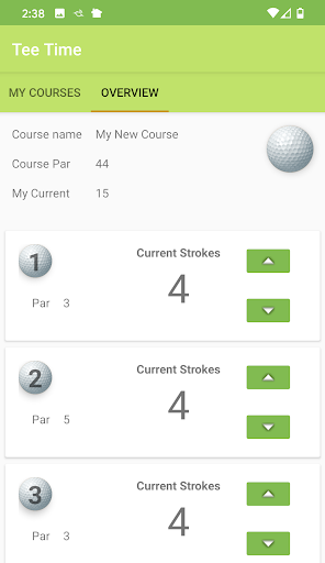 Tee Time - Golf Score Tracker