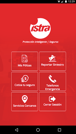 Android application Istra screenshort
