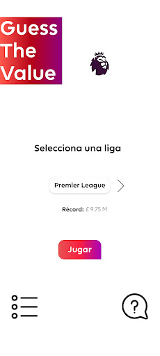 Guess the value: app de fútbol Screen 2