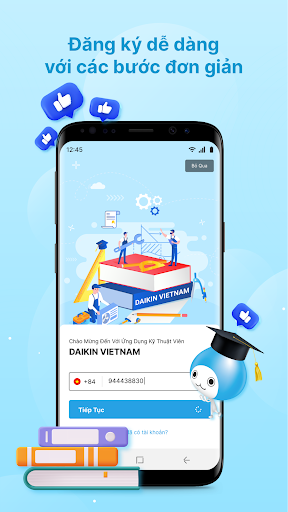 Android application Daikin KTV screenshort