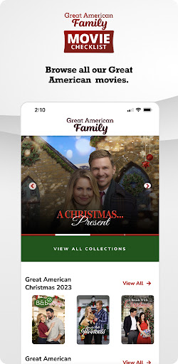 Android application GFAM Movie Checklist screenshort