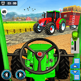 Real Tractor Farming 3D Games icon