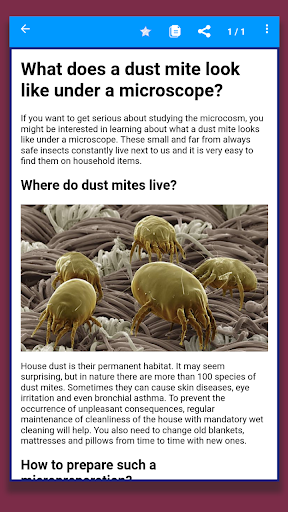Android application How to use a microscope screenshort
