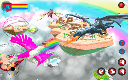 Flying Pegasus Horse Simulator androidhappy screenshots 1