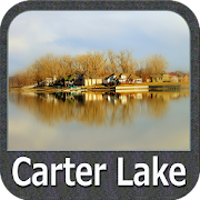 Carter Lake - IOWA GPS Map