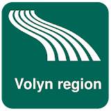 Volyn region Map offline icon