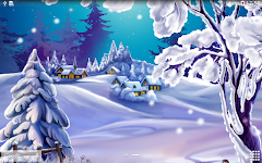 screenshot of Winter Landscape Wallpaper