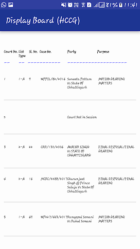 High Court Of Chhattisgarh Screen 2