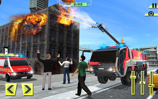 Fire Truck Rescue Training Sim By Funstop3d Google Play Japan Searchman App Data Information
