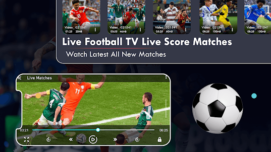 Football live TV