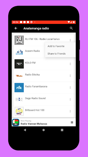 Radio Madagascar: Radio Online Screen 2