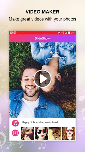 Android application Photo Video Maker with Music screenshort