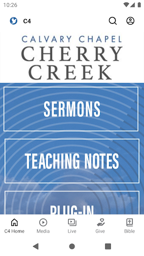 Android application Calvary Chapel Cherry Creek screenshort
