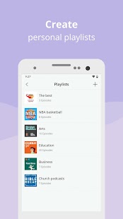 Podcast Player App - Podbean Screenshot