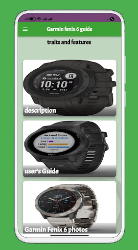 Garmin Fenix 6 Guide