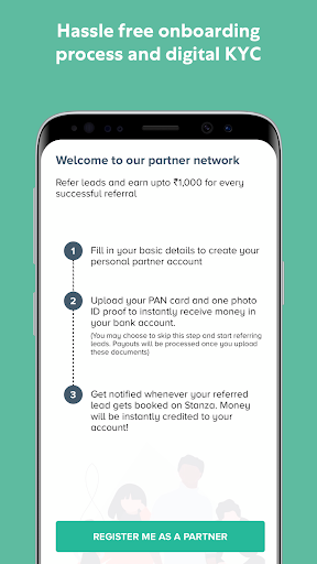 Stanza Nexus: Refer & Earn Screen 2