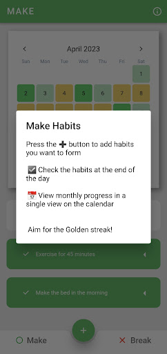 Make and Break Screen 3