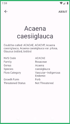 Plant Lookup Screen 2