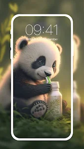 Cute Panda Live Wallpapers HD