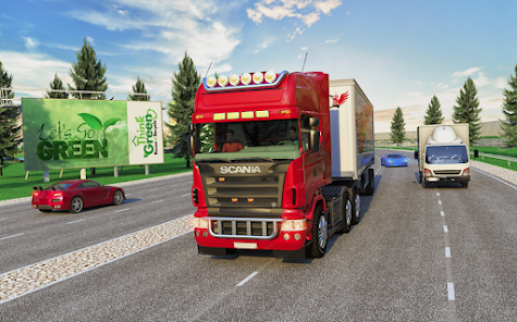 Captura 13 Euro Cargo Truck Simulator 3D android