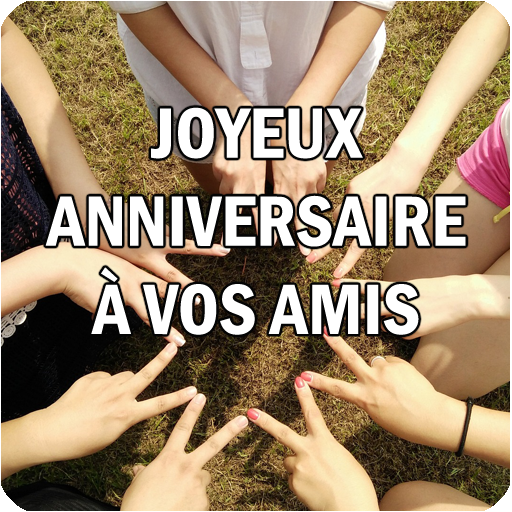 AMUSANT ANNIVERSAIRE MON AMIS  Icon