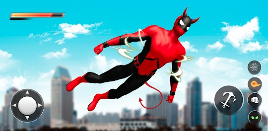 Spider Rope Hero - Flying Hero