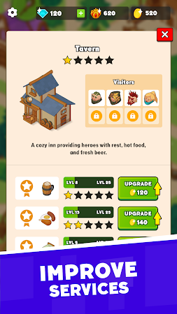 Game screenshot Hero Village: Idle Tycoon rpg apk download