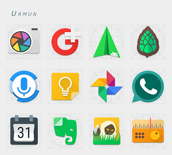 Urmun - Icon Pack Captura de pantalla