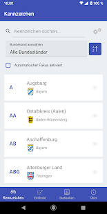 Deutschlands Kennzeichen Screenshot