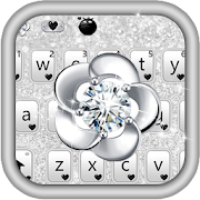 Diamond Glitter Keyboard Theme  Icon