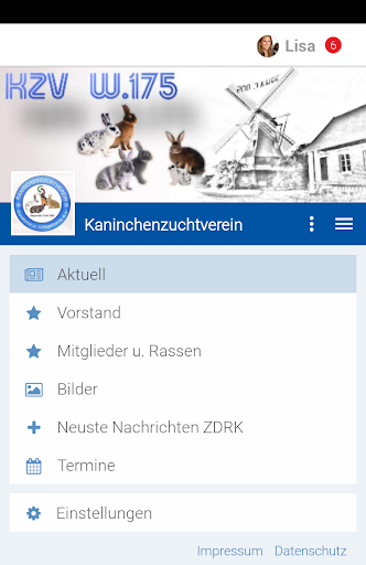 Kaninchenzuchtverein Südlohn Screen 2