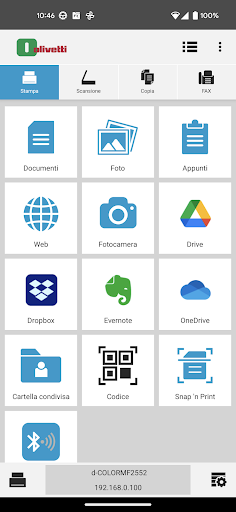 Anteprima dell'app
